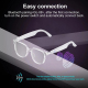 Lunettes Audio Bluetooth À Son Ouvert Avec Contrôle Tactile Microphone Intégré Pour Appels Verres UV400 Et 5 H D Autonomie - ...