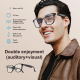 Lunettes Audio Bluetooth À Son Ouvert Avec Contrôle Tactile Microphone Intégré Pour Appels Verres UV400 Et 5 H D Autonomie - ...