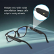 Lunettes Audio Bluetooth À Son Ouvert Avec Contrôle Tactile Microphone Intégré Pour Appels Verres UV400 Et 5 H D Autonomie - ...