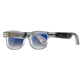 Lunettes Connectées IA Pour Photo Vidéo Traduction Appels Bluetooth 8 Mpx 16 Go Verres Anti-Lumière Bleue - www.yonis-shop.com
