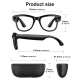 Lunettes Intelligentes Avec Caméra 8 MP 4K Assistant IA Verres Photochromiques UV400 Et Étui De Charge - www.yonis-shop.com