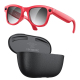Lunettes Intelligentes Avec Caméra 8 MP 4K Assistant IA Verres Photochromiques UV400 Et Étui De Charge - www.yonis-shop.com