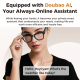 Lunettes Intelligentes Avec Caméra 8 MP 4K Assistant IA Verres Photochromiques UV400 Et Étui De Charge - www.yonis-shop.com