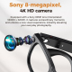 Lunettes Intelligentes Avec Caméra 8 MP 4K Assistant IA Verres Photochromiques UV400 Et Étui De Charge - www.yonis-shop.com