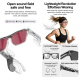 Lunettes Intelligentes IA Pour Traduction Appels Et Enregistrement Caméra 8 MP Vidéo 1080p Lentilles Photochromiques Tactiles...