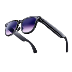 Lunettes Connectées Avec Caméra 8 MP Traduction IA Assistant IA Appels Bluetooth Vidéo 12 MP Stabilisée