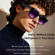 Lunettes Connectées Avec Caméra 8 MP Traduction IA Assistant IA Appels Bluetooth Vidéo 12 MP Stabilisée - www.yonis-shop.com