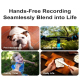 Lunettes Connectées Avec Caméra 8 MP Traduction IA Assistant IA Appels Bluetooth Vidéo 12 MP Stabilisée - www.yonis-shop.com