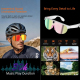 Lunettes De Sport Intelligentes Pour Cyclisme Avec Caméra 8 MP Vidéo 1200P Stabilisée Appels Bluetooth Et Traduction IA - www...