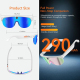Lunettes De Sport Intelligentes Pour Cyclisme Avec Caméra 8 MP Vidéo 1200P Stabilisée Appels Bluetooth Et Traduction IA - www...