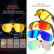 Lunettes De Sport Intelligentes Pour Cyclisme Avec Caméra 8 MP Vidéo 1200P Stabilisée Appels Bluetooth Et Traduction IA - www...