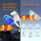 Lunettes De Sport Intelligentes Pour Cyclisme Avec Caméra 8 MP Vidéo 1200P Stabilisée Appels Bluetooth Et Traduction IA - www...