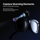 Lunettes De Soleil Connectées IA Avec Caméra 5 MP Vidéo 1080P Audio Open Ear Et Assistant Chat GPT 4o Mini - www.yonis-shop.com