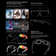 Lunettes Connectées De Sport Avec Caméra 8 MP Traduction IA Stabilisation Six Axes Wi-Fi IP66 et Contrôle Tactile - www.yonis...