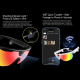 Lunettes Connectées De Sport Avec Caméra 8 MP Traduction IA Stabilisation Six Axes Wi-Fi IP66 et Contrôle Tactile - www.yonis...