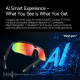 Lunettes Connectées De Sport Avec Caméra 8 MP Traduction IA Stabilisation Six Axes Wi-Fi IP66 et Contrôle Tactile - www.yonis...