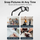 Lunettes Intelligentes Pour Traduction IA Photos Et Appels Bluetooth Avec Caméra HD 1080p Et Micro Antibruit - www.yonis-shop...