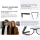 Lunettes Connectées De Sport Pour Cyclisme Avec Caméra 8 MP Stabilisation D’Image Assistant Vocal Et Traduction IA - www.yoni...
