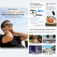 Lunettes Connectées De Sport Pour Cyclisme Avec Caméra 8 MP Stabilisation D’Image Assistant Vocal Et Traduction IA - www.yoni...