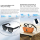 Lunettes Connectées De Sport Pour Cyclisme Avec Caméra 8 MP Stabilisation D’Image Assistant Vocal Et Traduction IA - www.yoni...