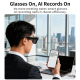 Lunettes Intelligentes Pour Photos Et Appels Bluetooth Avec Caméra 8 MP Traduction IA WiFi 6 Contrôle Tactile IP65 - www.yoni...