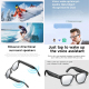 Lunettes Intelligentes Avec Caméra 8 MP Enregistrement Vidéo 1200P Transmission WiFi Assistant Vocal - www.yonis-shop.com