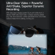 Lunettes Connectées Photochromiques Avec Caméra 8 MP Traduction IA Appels Bluetooth Et Stabilisation Vidéo - www.yonis-shop.com