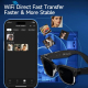 Lunettes Connectées Photochromiques Avec Caméra 8 MP Traduction IA Appels Bluetooth Et Stabilisation Vidéo - www.yonis-shop.com