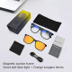 Lunettes Intelligentes Bluetooth Avec Audio Ouvert Pour Appels Et Musique Verres Polarisés UV400 IPX5 - www.yonis-shop.com