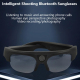 Lunettes De Sport Connectées Avec Caméra 8 MP Bluetooth Écran Tactile Et Enregistrement Audio Vidéo - www.yonis-shop.com