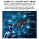 Lunettes Caméra Intelligentes IA 5 MP Avec Appels Vocaux Vidéo 1080p WiFi Assistant Vocal Et Stockage 16 Go - www.yonis-shop.com