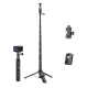 Perche Selfie Trépied Pour Smartphones Caméras D’Action Et Caméras Panoramiques Extensible De 25 À 160 Cm Support Jusqu’à 600...