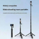 Perche Selfie Trépied Pour Smartphones Caméras D’Action Et Caméras Panoramiques Extensible De 25 À 160 Cm Support Jusqu’à 600...