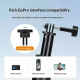 Perche Selfie Trépied Pour Smartphones Caméras D’Action Et Caméras Panoramiques Extensible De 25 À 160 Cm Support Jusqu’à 600...