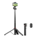Perche Selfie Trépied Avec Télécommande 10 M Extensible 125 Cm Pour Smartphone Caméra Action Et Appareil 1/4 Pouce