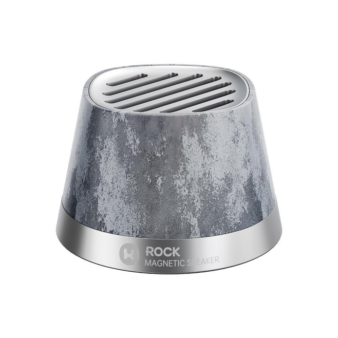 Enceinte Bluetooth Portable Avec Chargeur Sans Fil Magnétique Son Stéréo HD Bluetooth 5.4 15 W Gris - www.yonis-shop.com