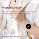 Montre Connectée Femme Avec Suivi Cardiaque Et Oxygène Sanguin Écran AMOLED 1,32 Pouce IP68 Bluetooth 5.3 - www.yonis-shop.com