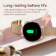Montre Connectée Femme Avec Suivi Cardiaque Et Oxygène Sanguin Écran AMOLED 1,32 Pouce IP68 Bluetooth 5.3 - www.yonis-shop.com