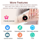 Montre Connectée Femme Avec Suivi Cardiaque Et Oxygène Sanguin Écran AMOLED 1,32 Pouce IP68 Bluetooth 5.3 - www.yonis-shop.com