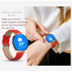 Montre Connectée Femme Avec Suivi Cardiaque Et Oxygène Sanguin Écran AMOLED 1,32 Pouce IP68 Bluetooth 5.3 - www.yonis-shop.com