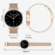 Montre Connectée Femme Avec Suivi Cardiaque Et Oxygène Sanguin Écran AMOLED 1,32 Pouce IP68 Bluetooth 5.3 - www.yonis-shop.com