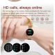 Montre Connectée Femme Avec Suivi Cardiaque Et Oxygène Sanguin Écran AMOLED 1,32 Pouce IP68 Bluetooth 5.3 - www.yonis-shop.com