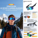 # Lunettes Connectées IA Pour Cyclisme Et Randonnée Avec Caméra HD Verres Polarisés UV 99% Et Commande Vocale - www.yonis-sho...