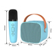 Enceinte Bluetooth Portable De Karaoké Pour Enfants Et Famille Avec Microphone Amovible Rose 6 W Effet Écho - www.yonis-shop.com