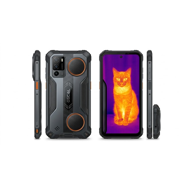 Smartphone Robuste Avec Caméra Thermique 12 Go 256 Go Écran 6,78 Pouces 120 Hz Android 16 - www.yonis-shop.com