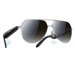 Lunettes Audio Intelligentes À Écoute Ouverte Bluetooth 5.4 Avec Microphone Verres Polarisés Autonomie 6 À 7 Heures