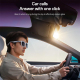 Lunettes Connectées Bluetooth Pour Appels Mains Libres Audio Ouvert IP54 36 G Autonomie De 6 À 7 Heures - www.yonis-shop.com