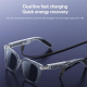 Lunettes Connectées Bluetooth Pour Appels Mains Libres Audio Ouvert IP54 36 G Autonomie De 6 À 7 Heures - www.yonis-shop.com