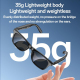 Lunettes De Soleil Audio Bluetooth Pour Appels Mains Libres Son Hi Fi Autonomie 6 À 7 Heures Charge Magnétique IP54 - www.yon...
