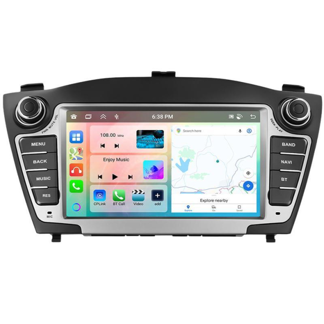 Autoradio Android 15 Avec Écran Tactile IPS 7 Pouces GPS Bluetooth Wi Fi Mirror Link 6 Go 128 Go - www.yonis-shop.com